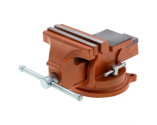 [Тиски] SPARTA Тиски слесарные, 125 мм, поворотные, с наковальней [186255]