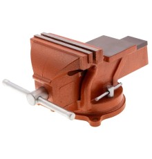 SPARTA Тиски слесарные, 150 мм, поворотные, с наковальней [186275]