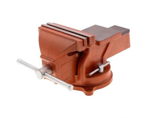 [Тиски] SPARTA Тиски слесарные, 150 мм, поворотные, с наковальней [186275]