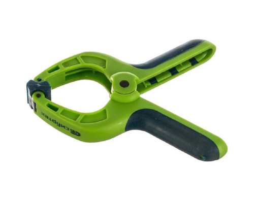 [Ручной инструмент] СИБРТЕХ Струбцина клещеобразная, пл. корп., 2-х комп. рукоятки, усиленная пружина,1-1/4