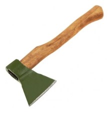 СИБРТЕХ Топор кованный, в сборе, 1200/1550 г, деревянное топорище, 500 мм, Б3 [21612]