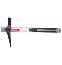 MATRIX Кирка-молоток печника и каменщика 500 г, фибергласовая обрезиненная рукоятка 385 мм [21824]