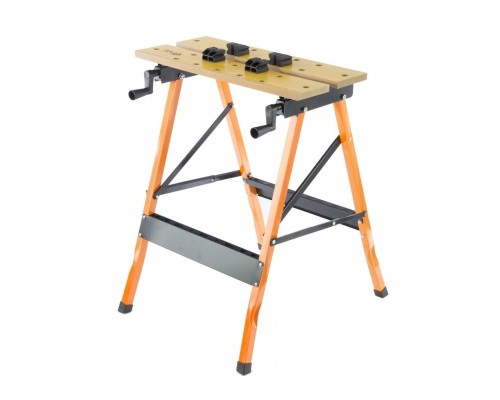 [Ручной инструмент] SPARTA Верстак-тиски, 605 х 635 х 750 мм, портативный [257065]