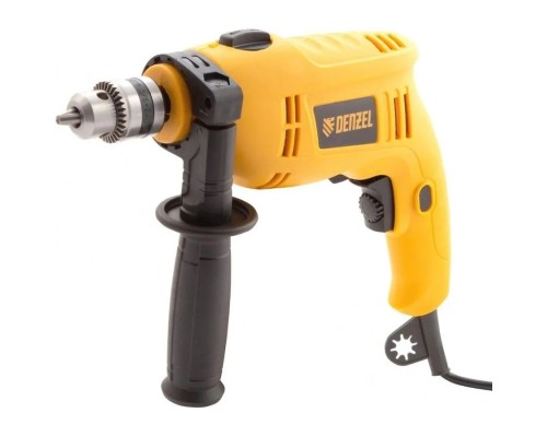 [Дензел] Denzel Дрель ударная ID-550, 550 Вт, 0-2900 об/мин, 46400 уд/мин [26302]