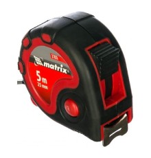 MATRIX Рулетка Status 3 fixations, 5 м х 25 мм, двухкомпонентный корпус, 3 фиксации ленты [31035]