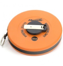 SPARTA Рулетка геодезическая, 20 м х 12,5 мм, лента ПВХ, закрытый круглый корпус [312175]