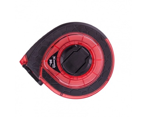 [Лазерные дальномеры, уровни, детекторы] MATRIX Рулетка геодезическая 20 м х 15 мм, закр. корп., фибергласс. лента, двуст. шкала, PRO [31270]