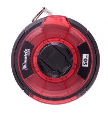 MATRIX Рулетка геодезическая 50 м х 12,5 мм, закр. корп., стальная лента, односторон. шкала, PRO [31282]