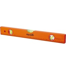 SPARTA Уровень алюминиевый, 1000 мм, 3 глазка, желтый, линейка [330295]