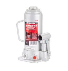 MATRIX Домкрат гидравлический бутылочный, 10 т, h подъема 230–460 мм [50725]