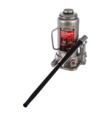 MATRIX Домкрат гидравлический бутылочный, 15 т, h подъема 230–460 мм [50729]