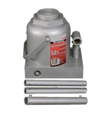 MATRIX Домкрат гидравлический бутылочный, 50 т, h подъема 240-370 мм [50737]