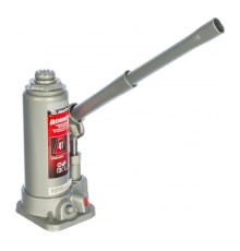 MATRIX Домкрат гидравлический бутылочный, 4 т, h подъема 194–372 мм, в пласт. кейсе [50754]