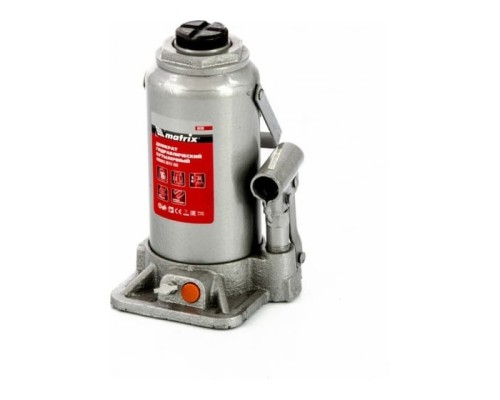 [Домкраты] MATRIX Домкрат гидравлический бутылочный, 16 т, h подъема 230–460 мм [50769]