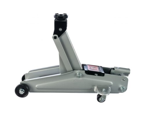 [Домкраты] MATRIX Домкрат гидравлический подкатной, 2 т, h подъема 135–385 мм, в пласт. кейсе [51028]