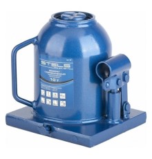 STELS Домкрат гидравлический бутылочный телескопический, 10 т, h подъема 170–430 мм [51119]