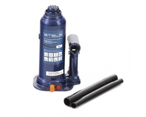 [Домкраты] STELS Домкрат гидравлический бутылочный, 4 т, h подъема 188–363 мм [51162]