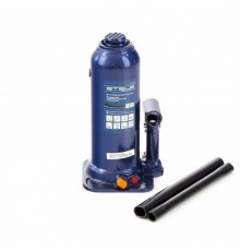 STELS Домкрат гидравлический бутылочный, 10 т, h подъема 222-447 мм [51166]