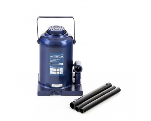 [Домкраты] STELS Домкрат гидравлический бутылочный, 32 т, h подъема 260–420 мм [51170]