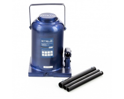 [Домкраты] STELS Домкрат гидравлический бутылочный, 50 т, h подъема 280–450 мм [51171]