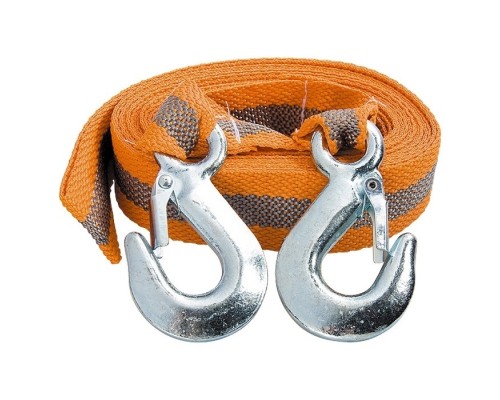 [Насосы] STELS Трос буксировочный 5 тонн, 2 крюка, пакет, Россия [54375]