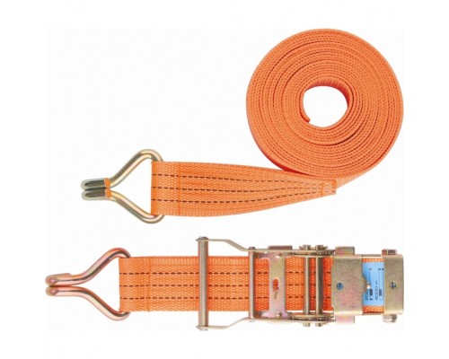 [Насосы] STELS Ремень багажный с крюками, 0,05х6м, храповый механизм, Россия [54385]