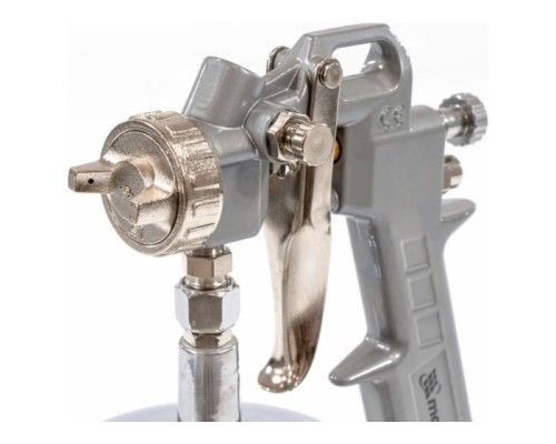 [Компрессоры] MATRIX Краскораспылитель пневмат. с нижним бачком V=1,0 л, сопла диаметром 1.2, 1.5 и 1.8 мм [57316]