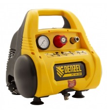 Denzel Компрессор воздушный безмасляный РС 1/6-180, 1,1 кВт, 180 л/мин, 6 л [58057]