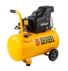 Denzel Компрессор воздушный DK1500/50,Х-PRO 1,5 кВт, 230 л/мин, 50 л [58064]