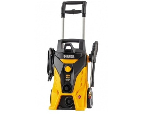 [Мойки] Denzel Моечная машина высокого давления R-180i, 2400 Вт, 180 бар, 7,5 л/мин, асинх. двиг. [58236]