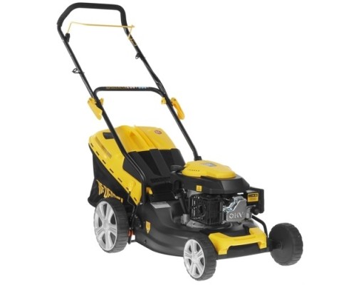 [Газонокосилка] Denzel Газонокосилка бензиновая GLD-460, 146 куб.см., шир. 46 см, ручн., 7 уров., травосб. 50 л [58802]