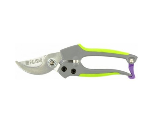 [Секаторы] PALISAD Секатор прямого реза, 180 мм, металлические обрезиненные рукоятки [60489]