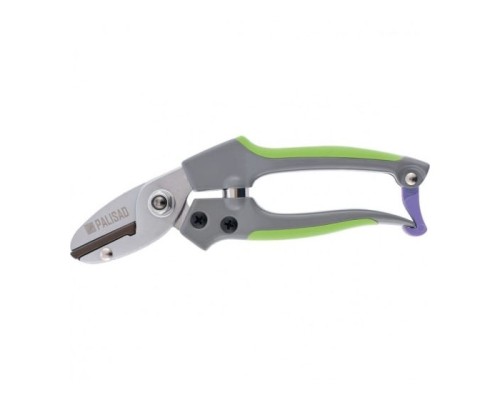 [Секаторы] PALISAD Секатор с наковальней, 170 мм, металлические обрезиненные рукоятки [60490]