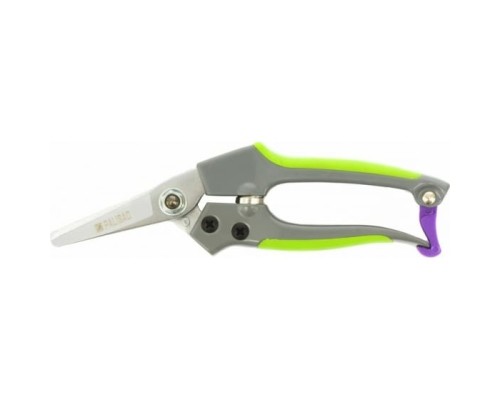 [Секаторы] PALISAD Секатор цветочный, 180 мм, металлические обрезиненные рукоятки [60491]