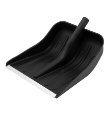 СИБРТЕХ Лопата для уборки снега пластиковая, 360х405 мм, без черенка, Россия [61578]