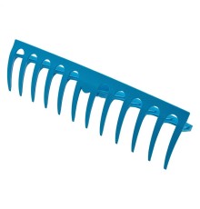 Грабли пластиковые, 400 мм, 12 прямых зубьев, усиленные, LUXE// Palisad