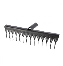 СИБРТЕХ Грабли стальные, 350 мм, 14 витых зубьев, без черенка, Россия [61752]