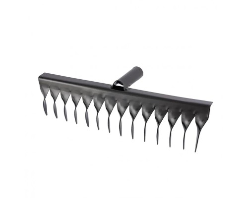 [Грабли, Вилы, Лопаты] СИБРТЕХ Грабли стальные, 350 мм, 14 витых зубьев, без черенка, Россия [61752]