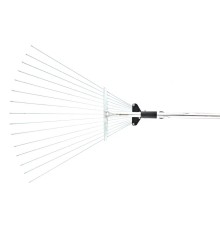 Грабли веерные стальные, 190-520х1200-1500 мм, 15 зубьев, раздвижные, стальной черенок// Palisad [6175655]