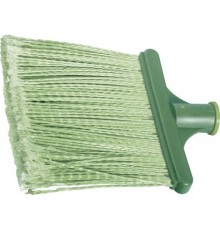 СИБРТЕХ Метла полипропиленовая, 240х160 мм, плоская распушенная, без черенка, Россия [63209]