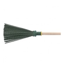 СИБРТЕХ Метла полипропиленовая, 215х280х1505 мм, круглая, деревянный черенок, Россия [63226]