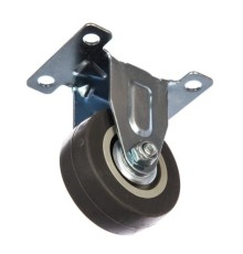 СИБРТЕХ Колесо неповоротное, диаметр 50 мм, крепление  платформенное [68707]