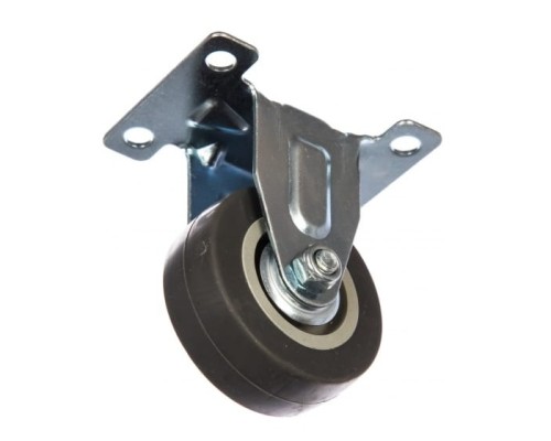 [Тачки] СИБРТЕХ Колесо неповоротное, диаметр 50 мм, крепление  платформенное [68707]