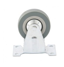 СИБРТЕХ Колесо неповоротное, диаметр 100 мм, крепление  платформенное [68709]