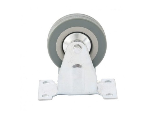 [Тачки] СИБРТЕХ Колесо неповоротное, диаметр 100 мм, крепление  платформенное [68709]