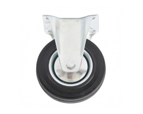 [Тачки] СИБРТЕХ Колесо неповоротное, диаметр 160 мм, крепление  платформенное [68711]