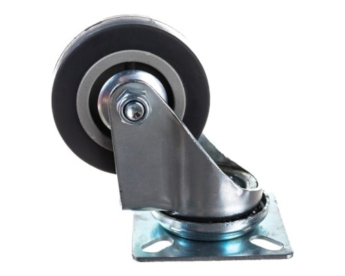 [Тачки] СИБРТЕХ Колесо поворотное, диаметр 50 мм, крепление  платформенное [68713]