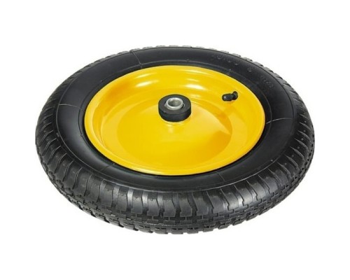 [Тачки] Колесо пневматическое, 3.00-8, D360 мм, подш. внут. диам. 16мм, длина оси 92мм// Palisad