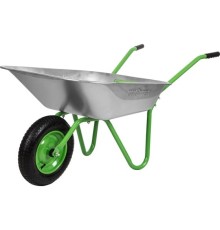 СИБРТЕХ Тачка садовая одноколесная облегченная, объем 65 л [689615]