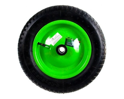 [Тачки] СИБРТЕХ Колесо пневматическое 3.00-8, длина оси 90мм ,подшипник 20мм [68972]